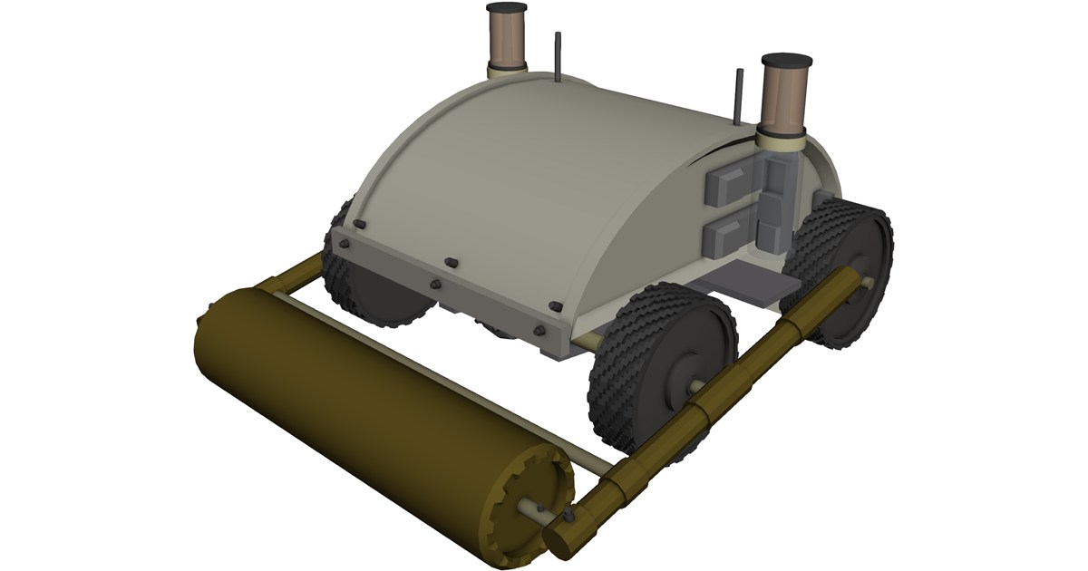 Minesweeper Robot Tutorial Minesweeper Robot 3D Model - 3D CAD Browser