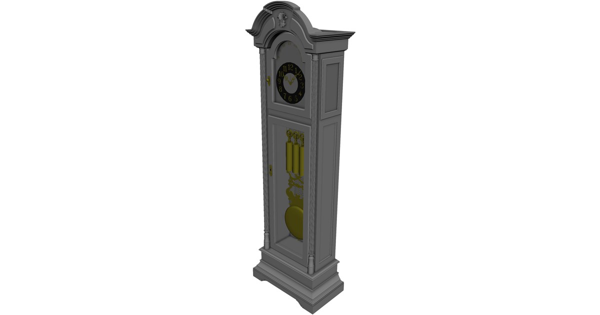 Clock 3D Model - 3D CAD Browser