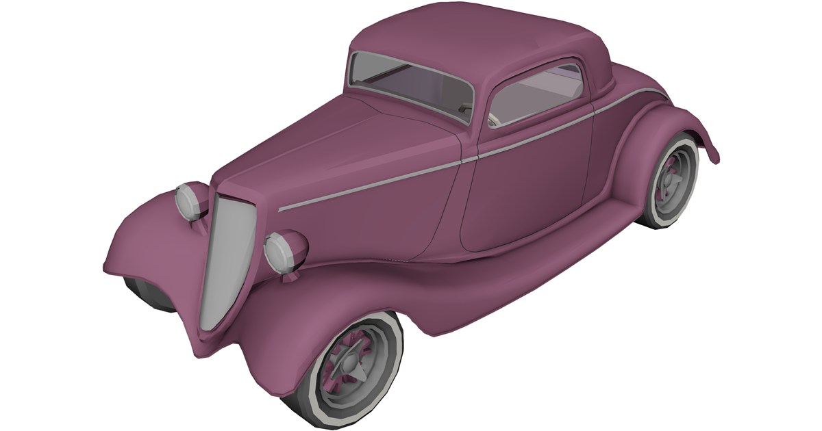 Hot Rod 3D Model - 3D CAD Browser