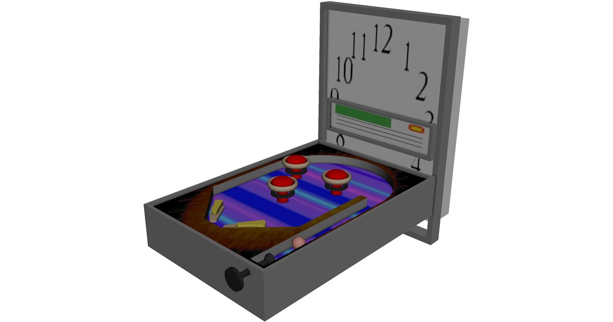Pinball 3D Model - 3D CAD Browser