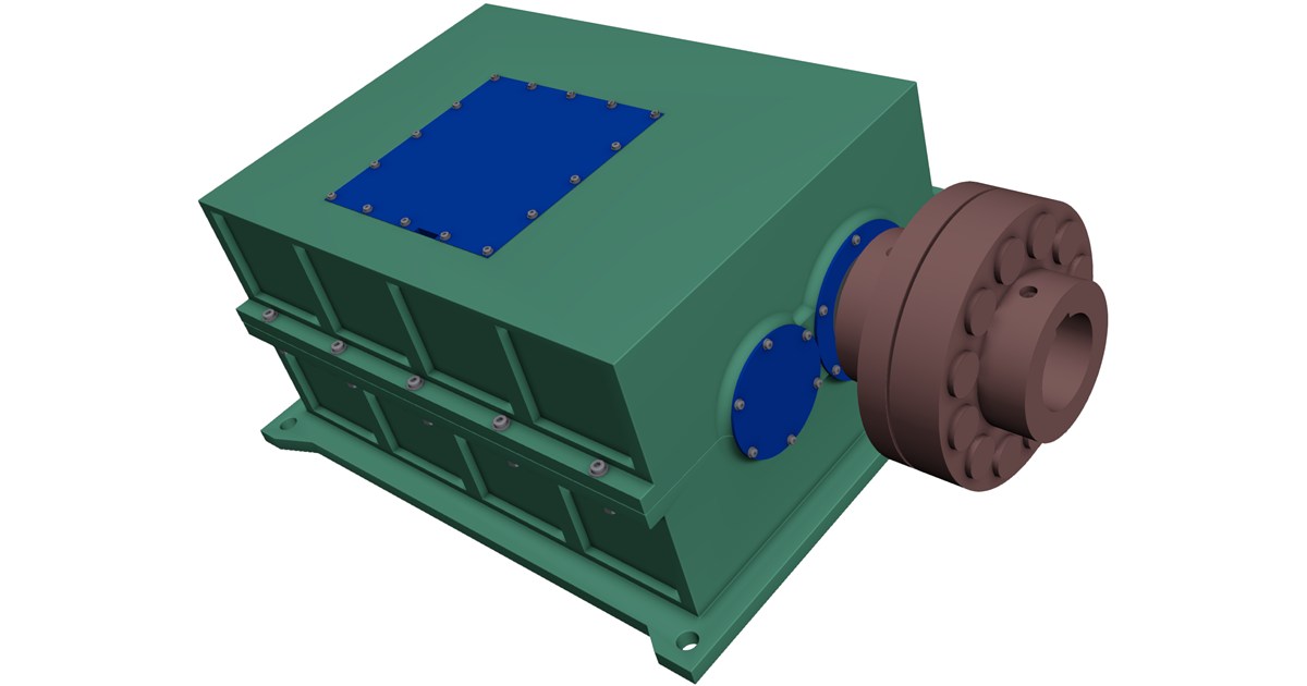 Gear Box CAD Model - 3D CAD Browser
