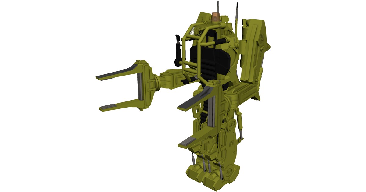 Alien Robot 3D Model - 3D CAD Browser