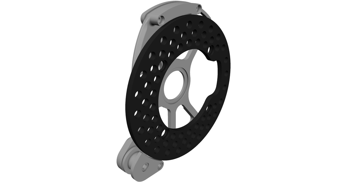 MTB Chain Guide CAD Model - 3D CAD Browser