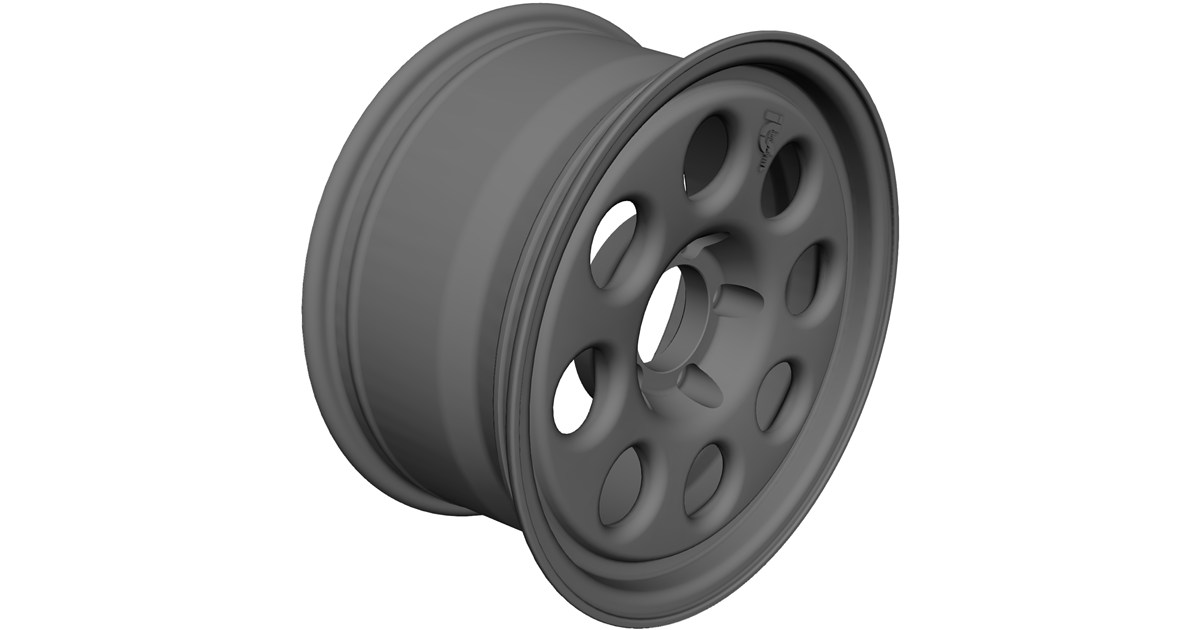 Wheel CAD Model - 3D CAD Browser