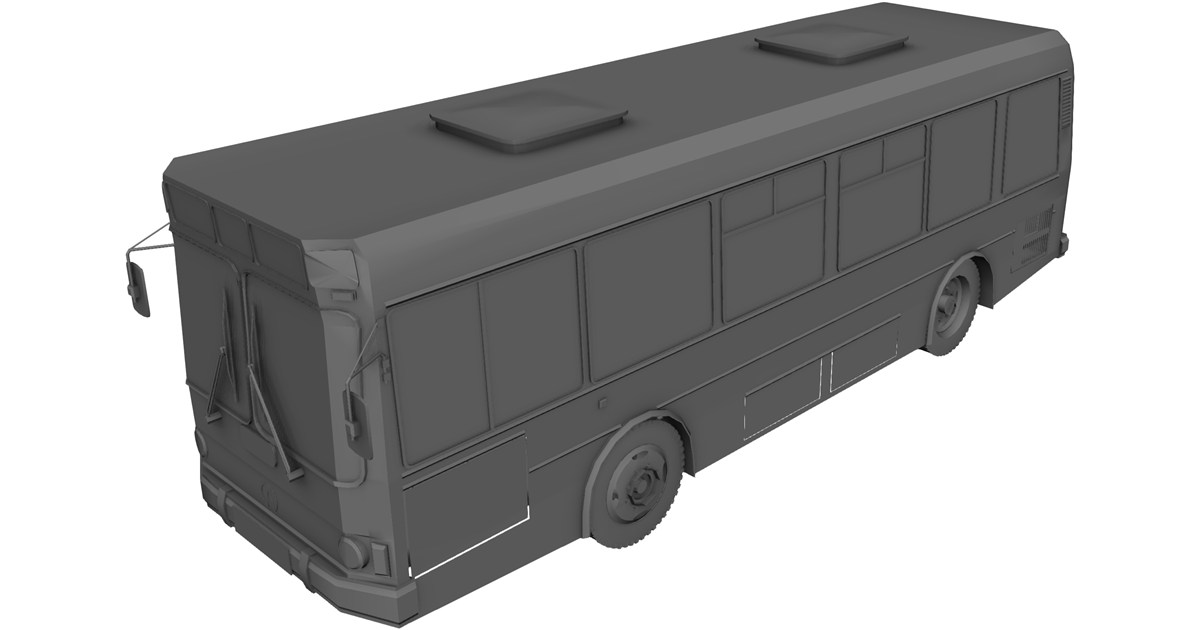 Bus 3D Model - 3D CAD Browser