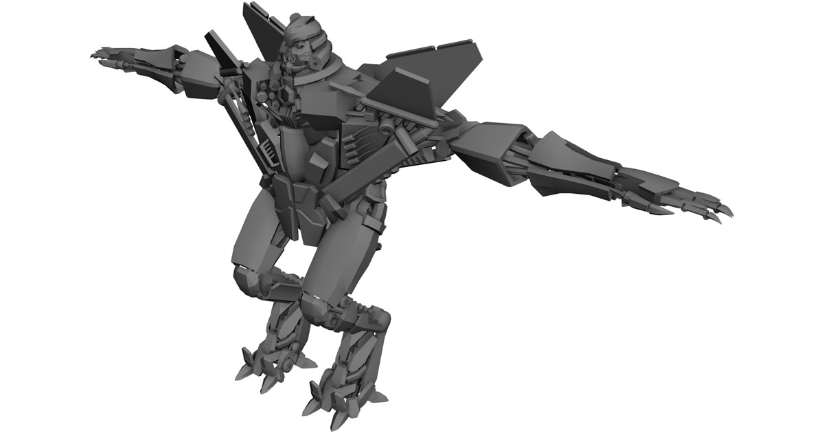 Transformers Sentinel Prime 3D Model - 3D CAD Browser