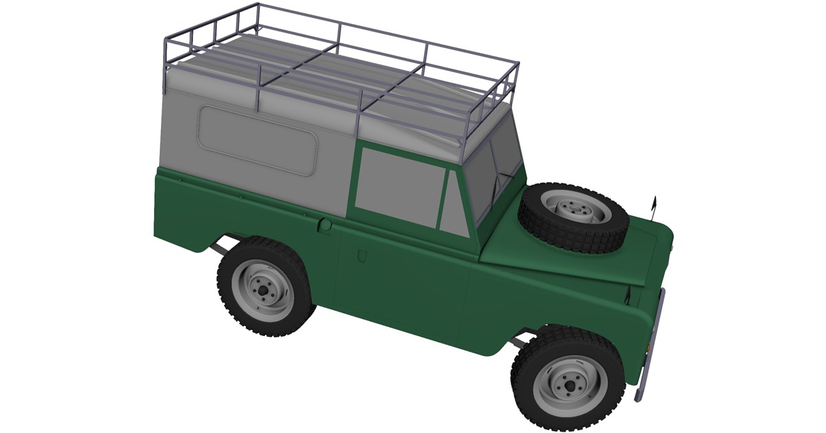 Land Rover CAD Model - 3D CAD Browser
