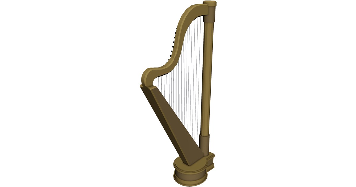 Harp 3D Model - 3D CAD Browser