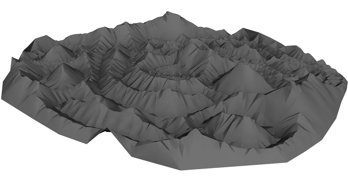 Alien Landscape 3D Model - 3D CAD Browser