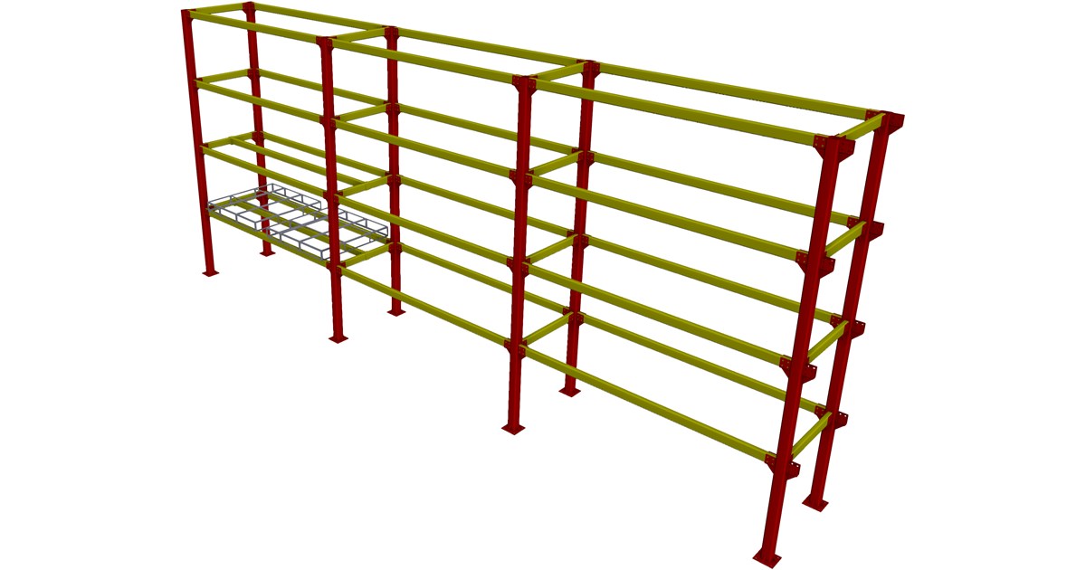 Pallet Rack Heavy Duty CAD Model - 3D CAD Browser