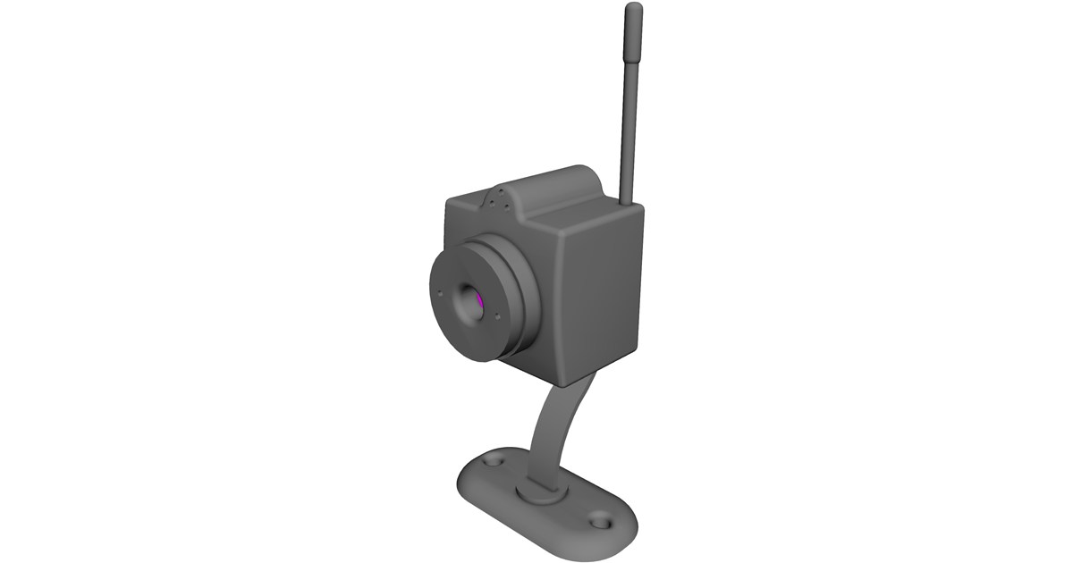 Cad Modelling Camera Micro Camera CAD Model - 3D CAD Browser