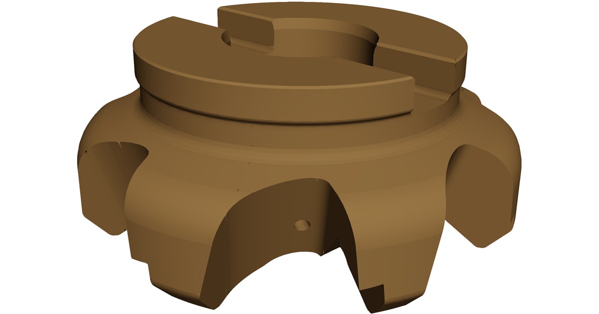 Face Mill CAD Model - 3D CAD Browser