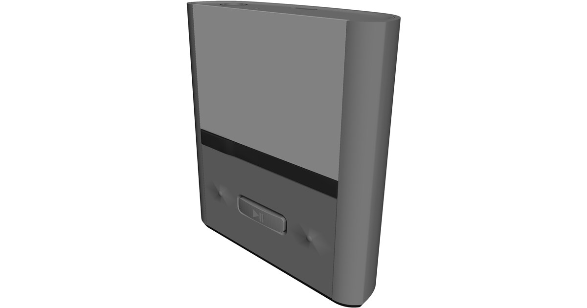 Philips MP3 Player Free 3D Model - 3D CAD Browser