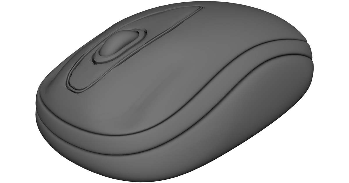 Mouse 3D Model - 3D CAD Browser