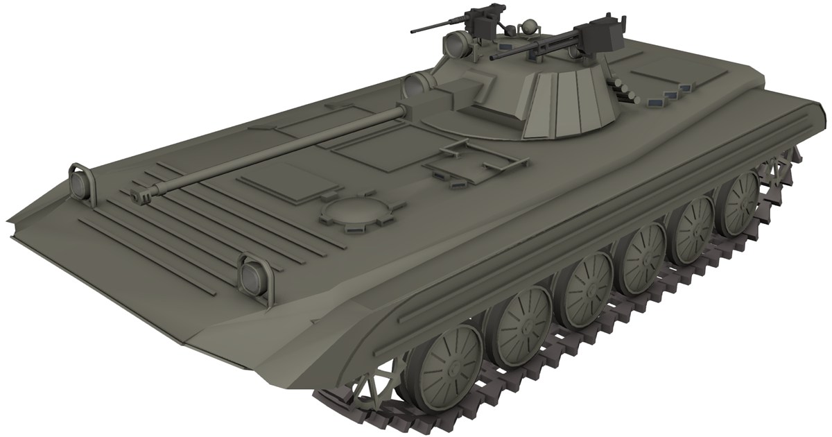 APC Tank 3D Model - 3D CAD Browser