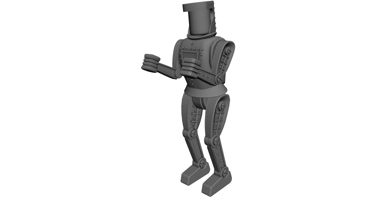 Boxing Robot 3D Model - 3D CAD Browser