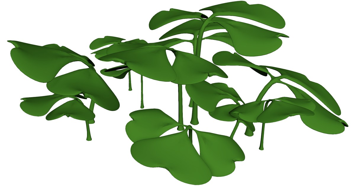 Clover Patch 3D Model - 3D CAD Browser