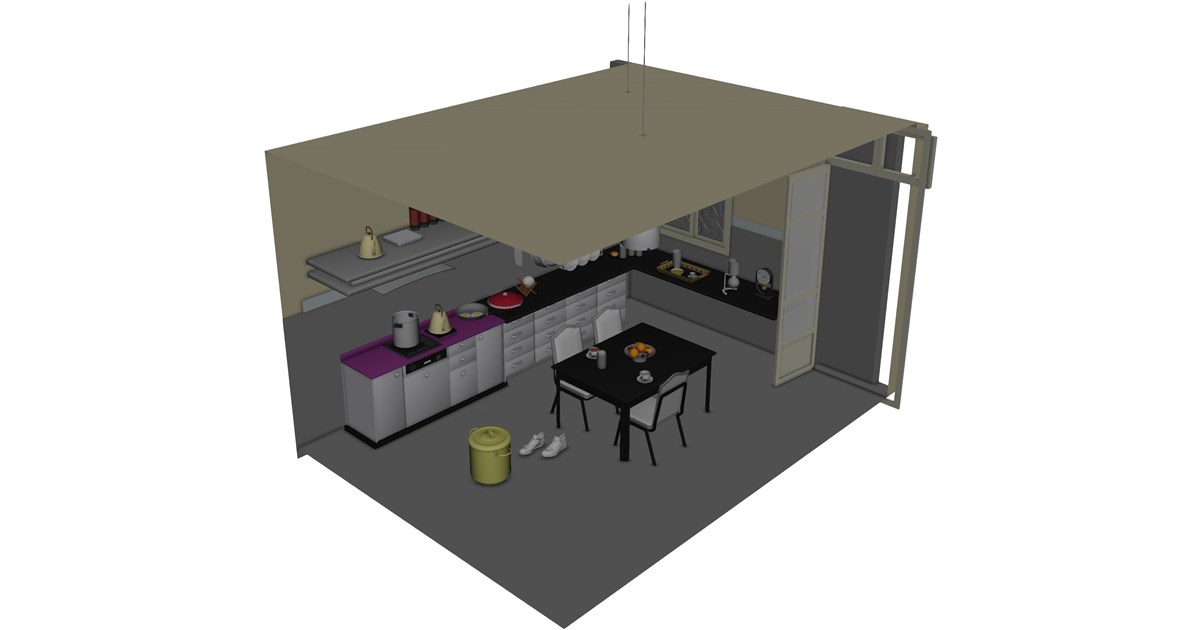Kitchen 3D Model - 3D CAD Browser