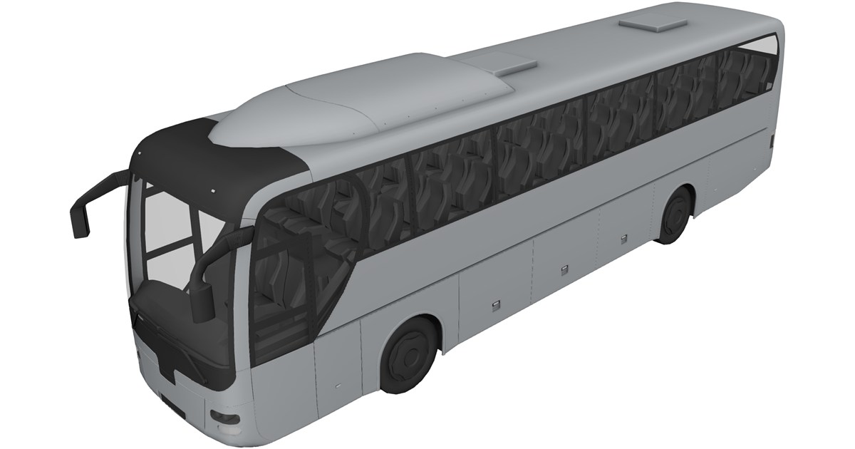 Bus 3D Model - 3D CAD Browser