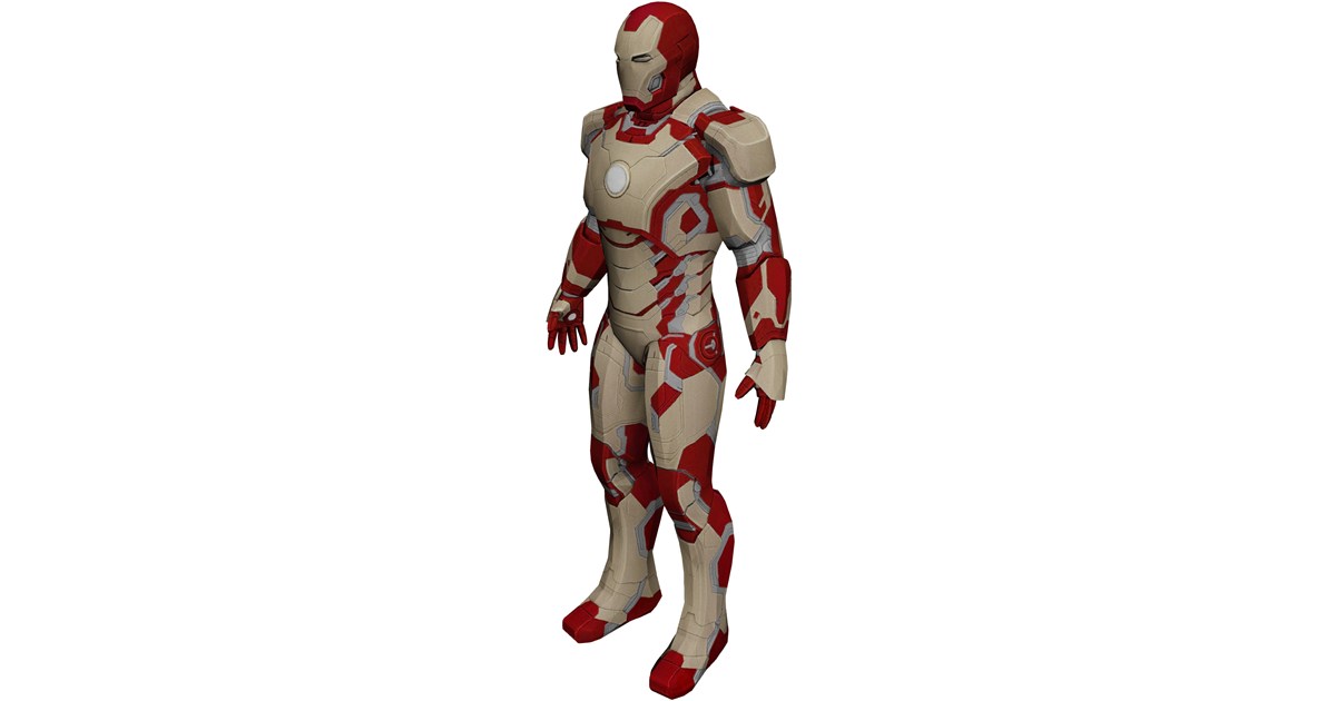 Iron Man Mark 42 3D Model - 3D CAD Browser