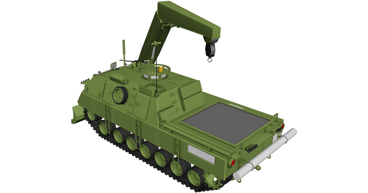Engineer Tank CAD Model - 3D CAD Browser
