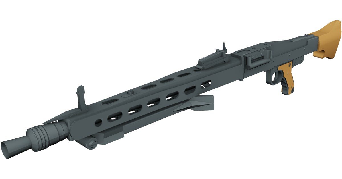 MG 42 3D Model - 3D CAD Browser