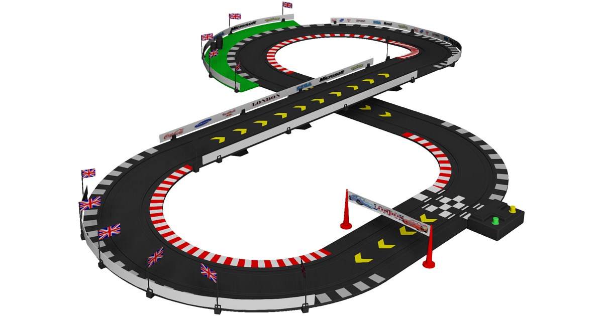3d Racing Track Racing Track 3D Model - 3D CAD Browser