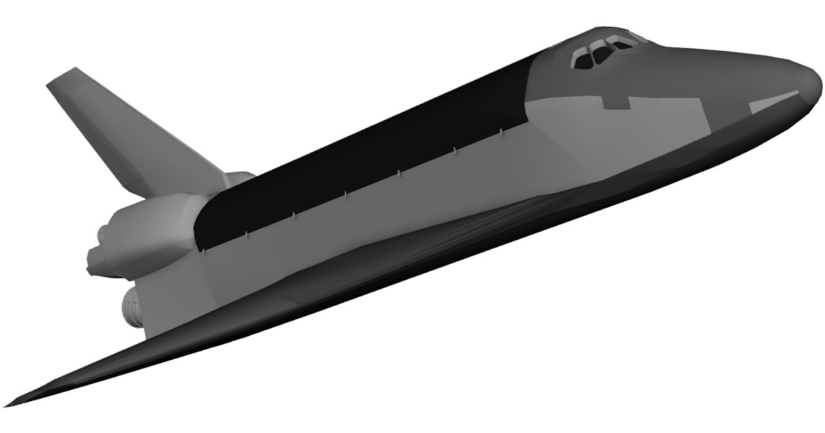 Discovery Space Shuttle 3D Model - 3D CAD Browser