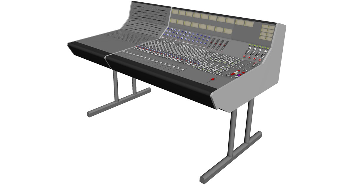 API 1608 Console 3D Model - 3D CAD Browser
