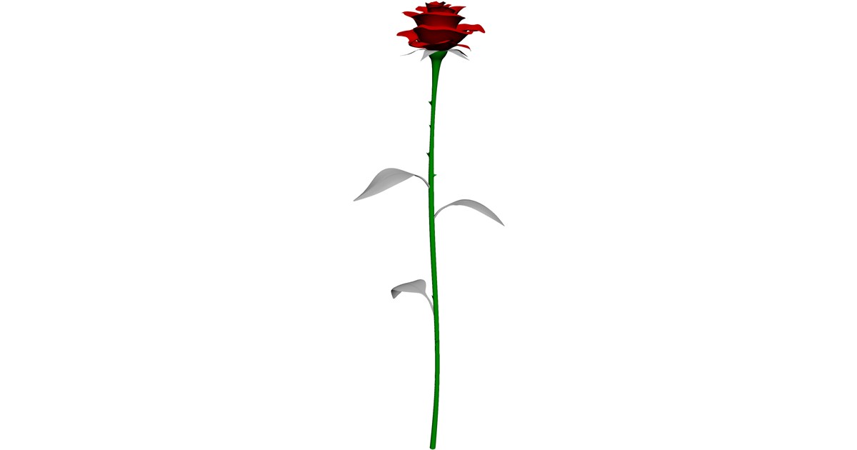 Rose 3D Model - 3D CAD Browser