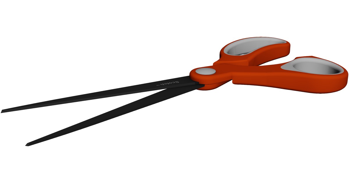Scissors CAD Model - 3D CAD Browser