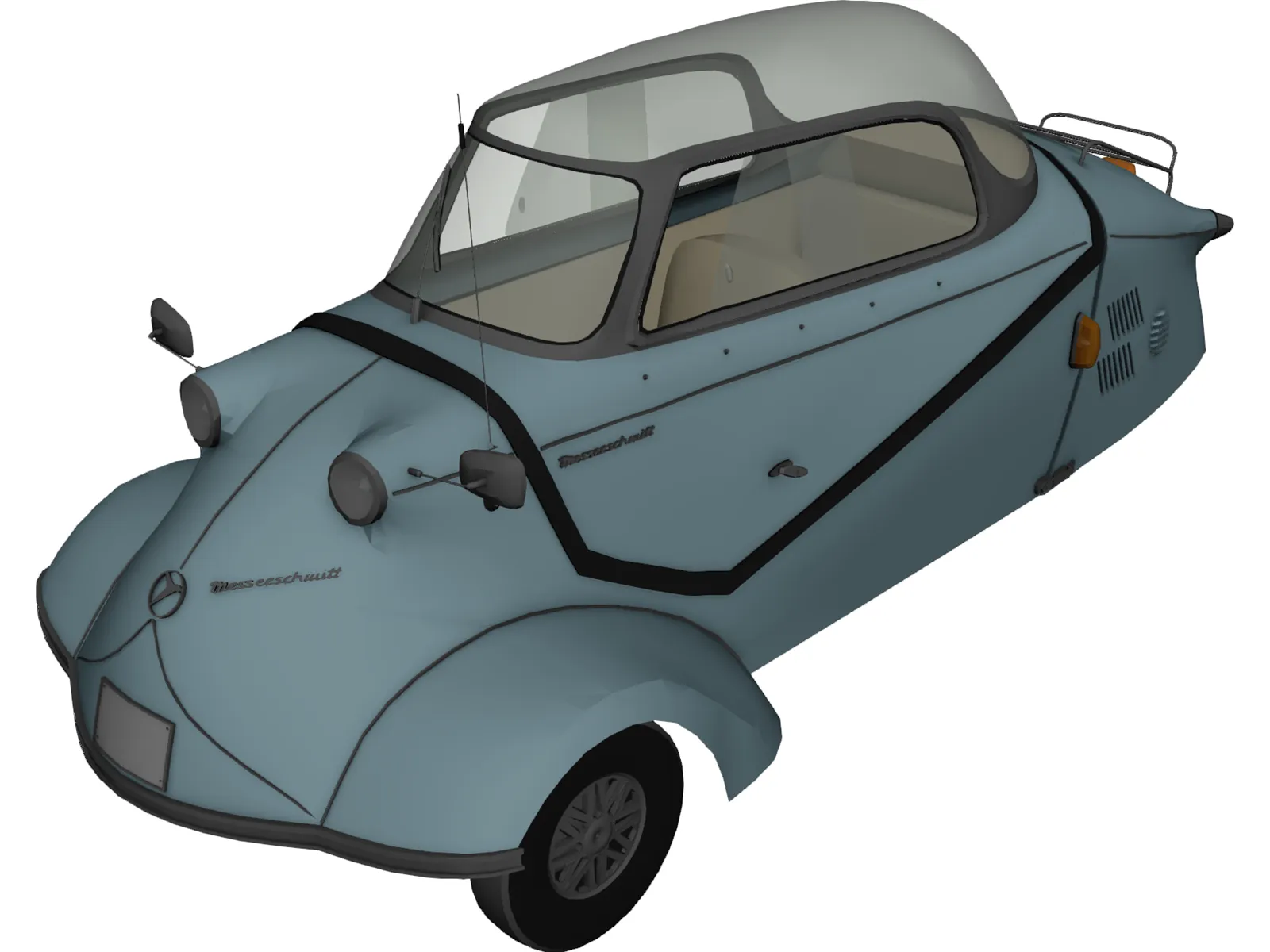 Messerschmitt KR-200 3D Model