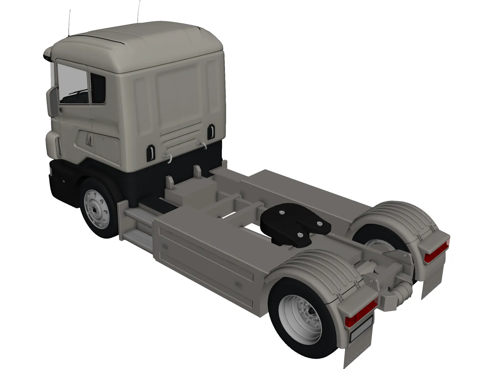 Scania CR-19 3D Model