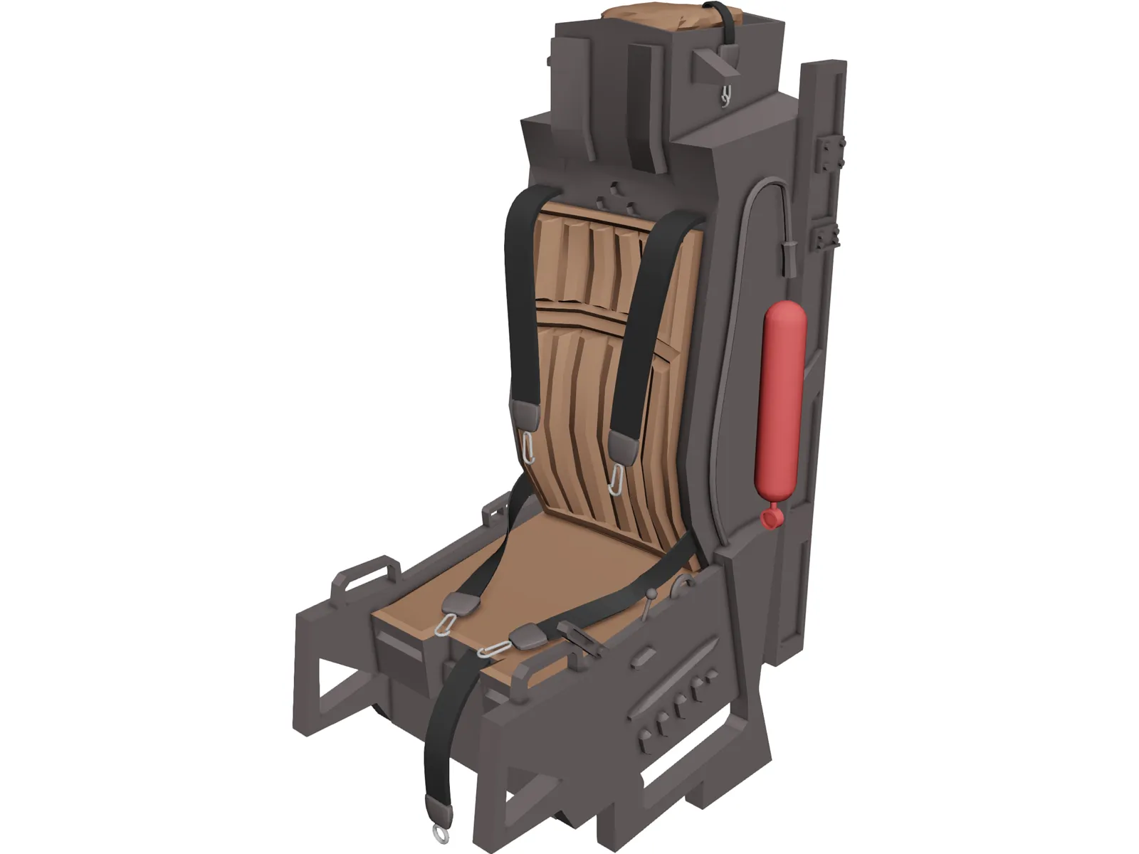 F-15 Seat 3D Model