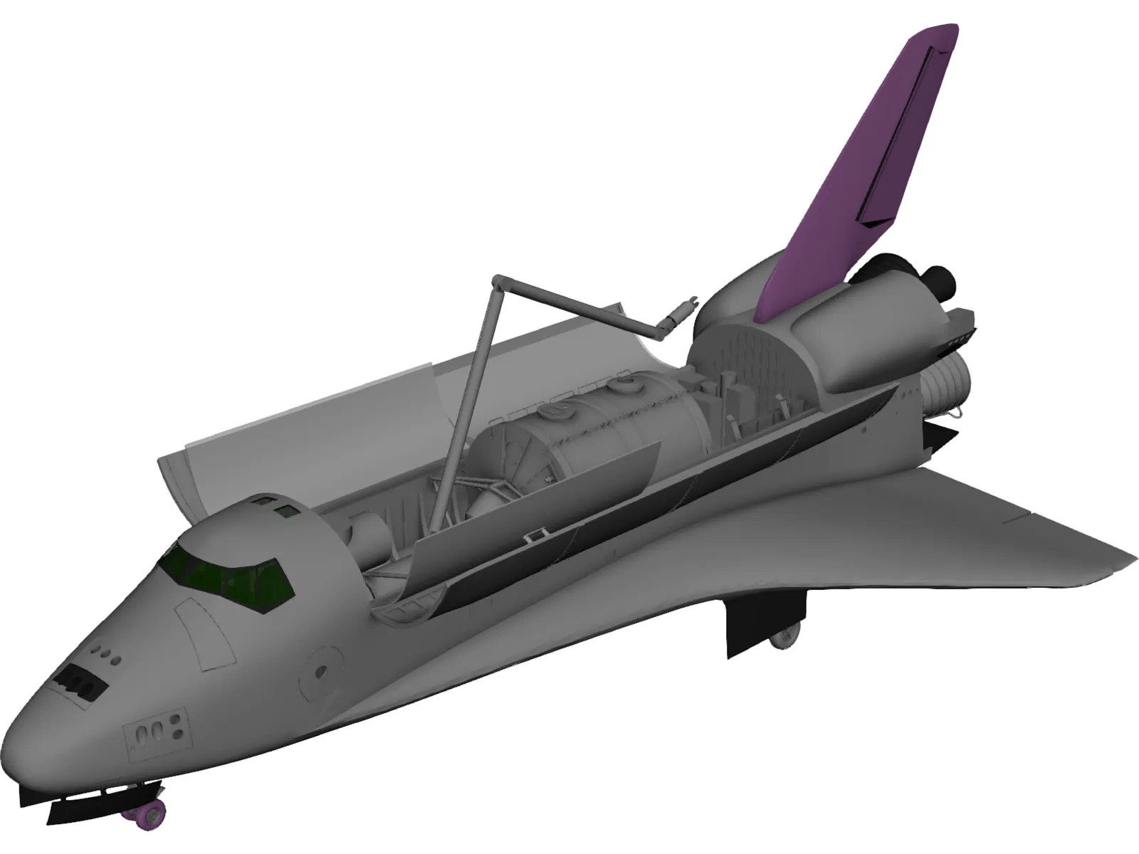 Space Shuttle 3D Model