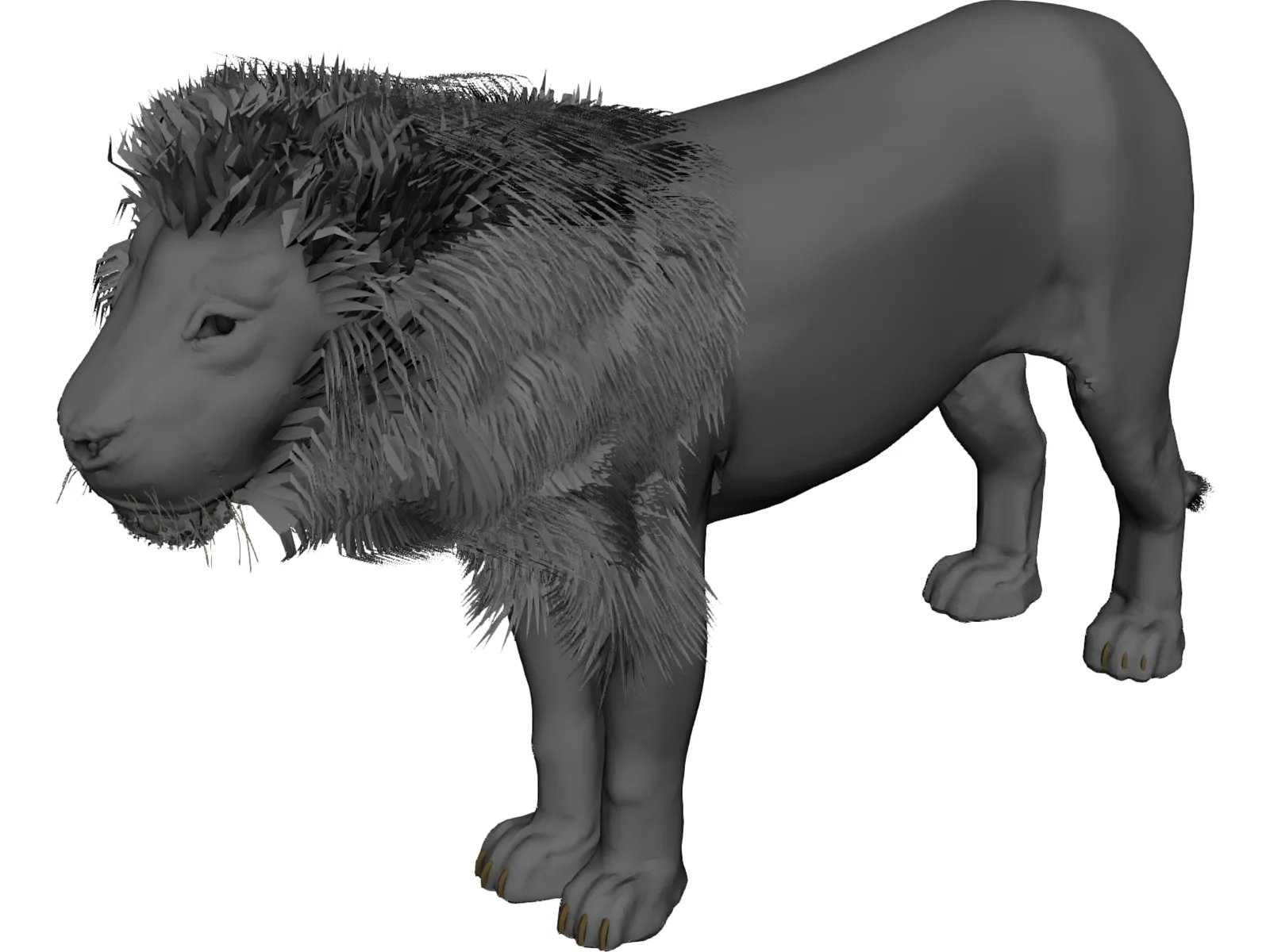 Lion 3D Model