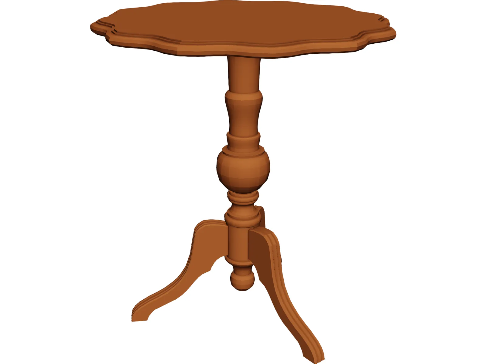Table Tripod 3D Model