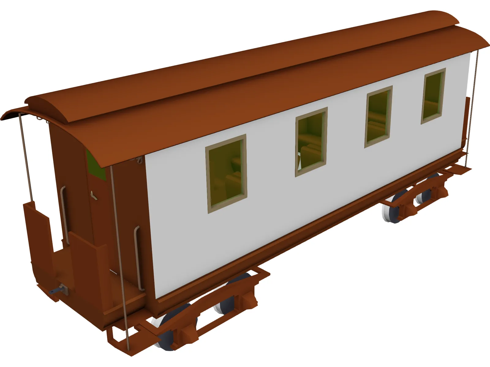 General Wagon 3D Model