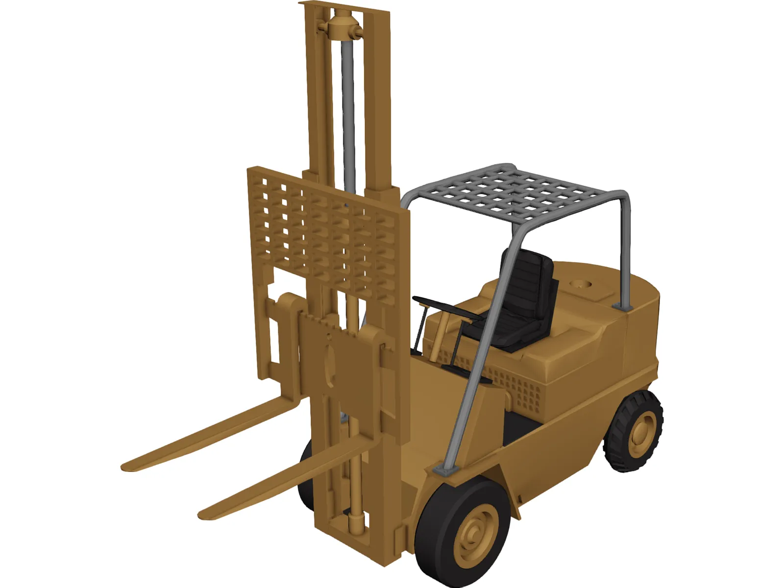 Caterpillar Elevator 3D Model