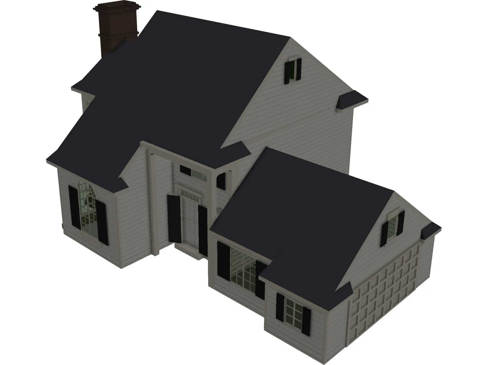 House Modern 3D Model
