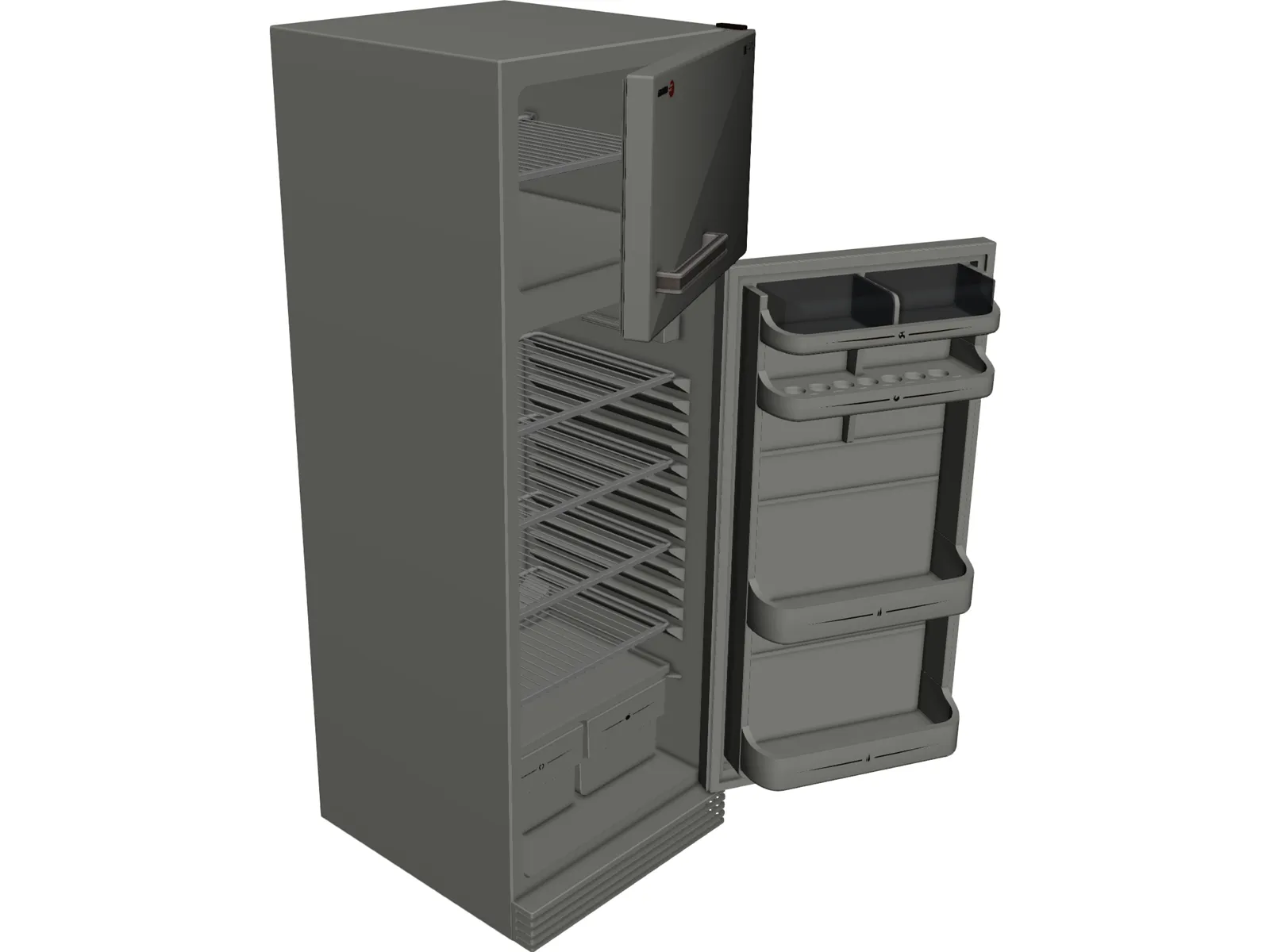 Refrigerator 3D Model