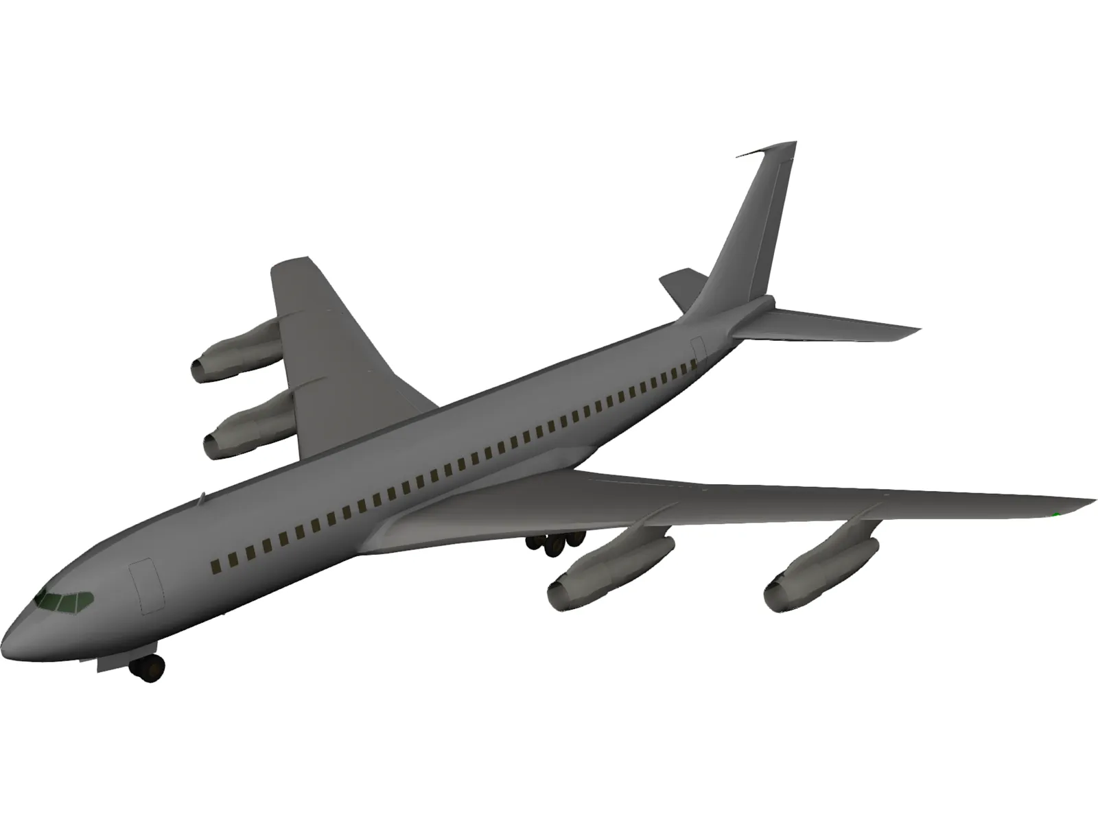 Boeing 707 3D Model