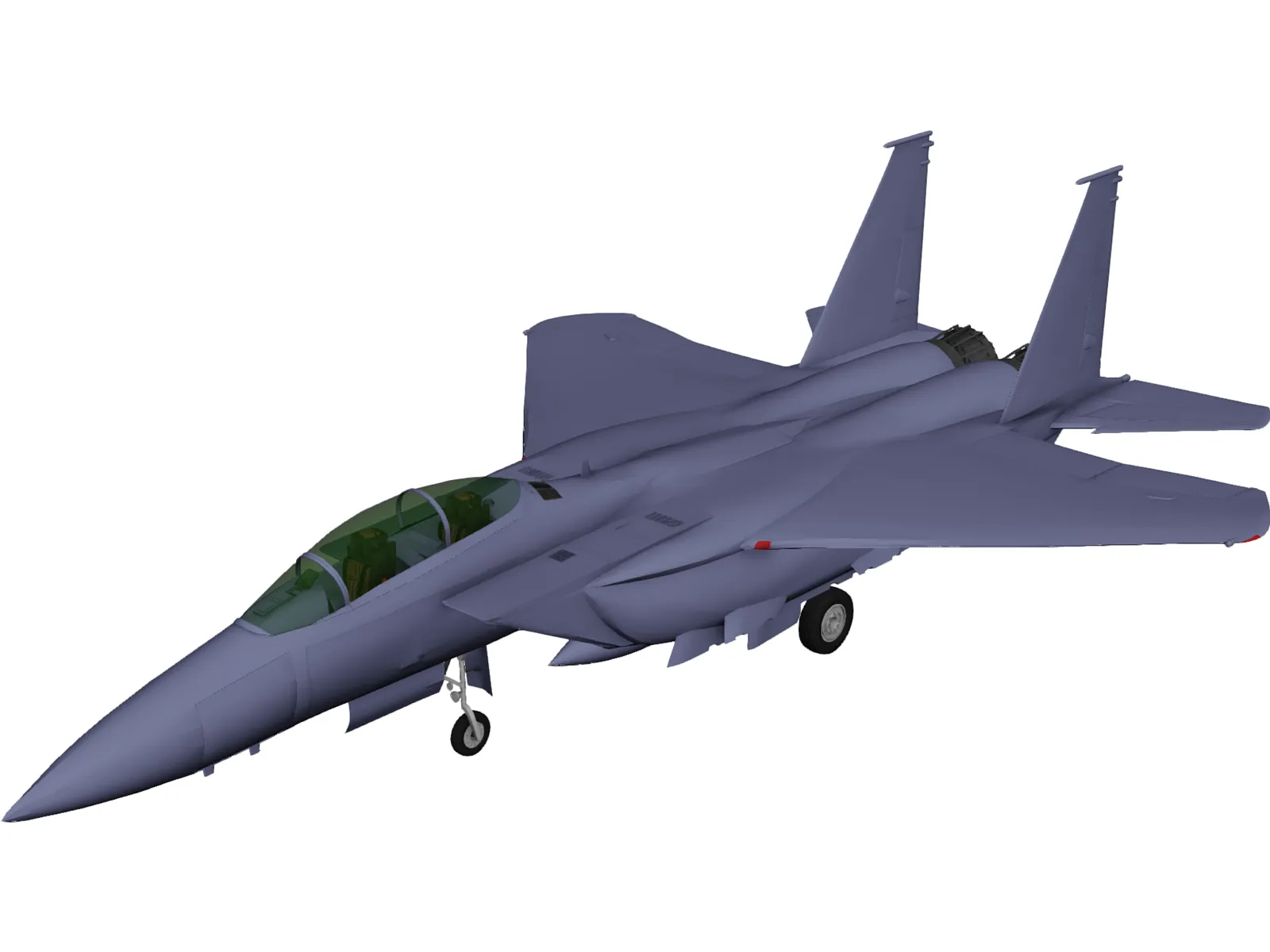 F-15E Strike Eagle 3D Model