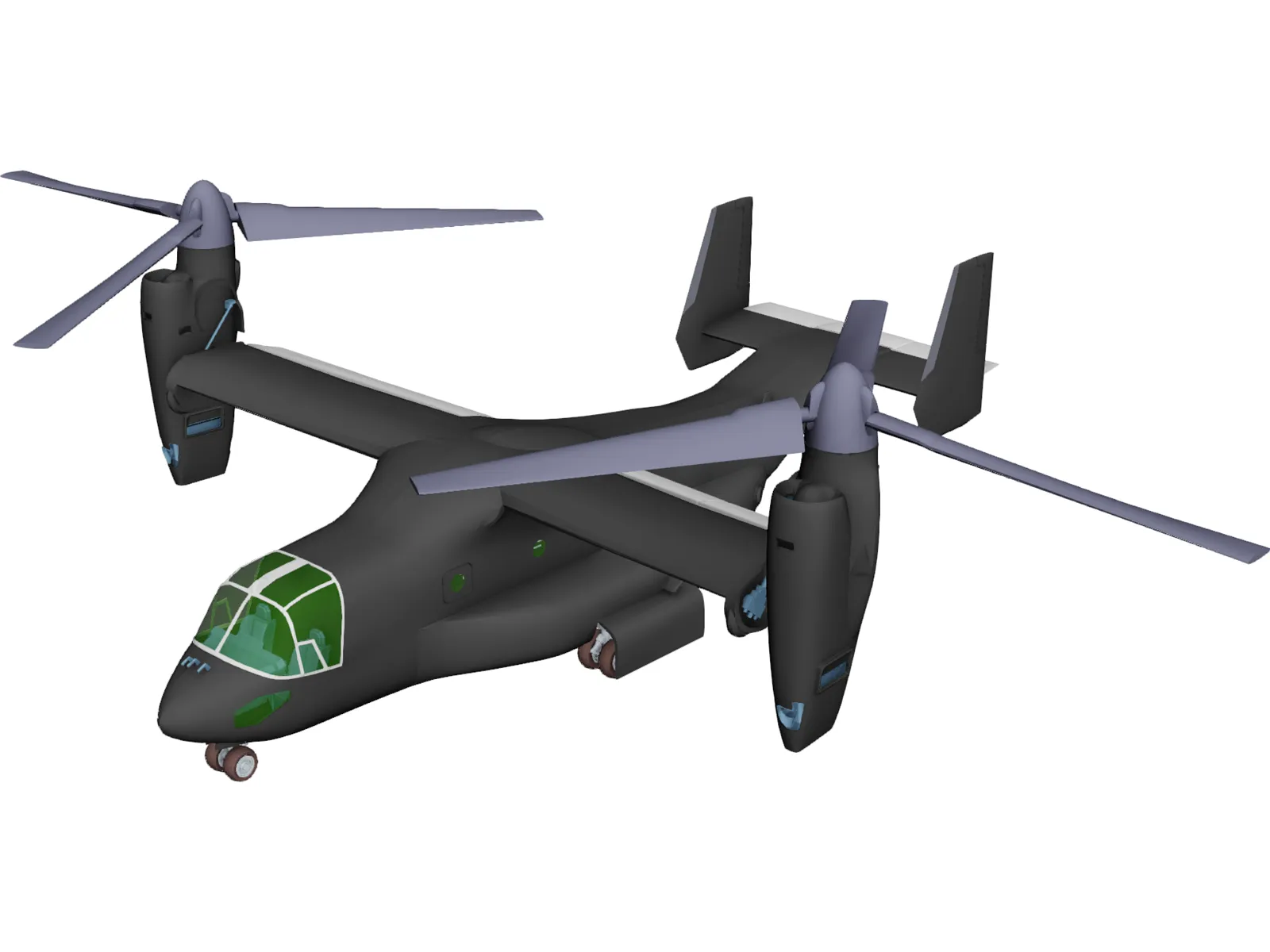 Bell-Boeing V-22 Osprey 3D Model