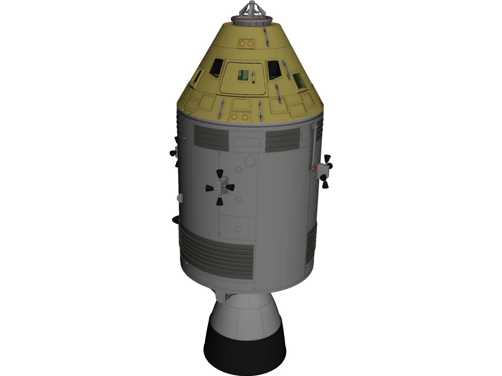 Apollo Spacecraft 3D Model