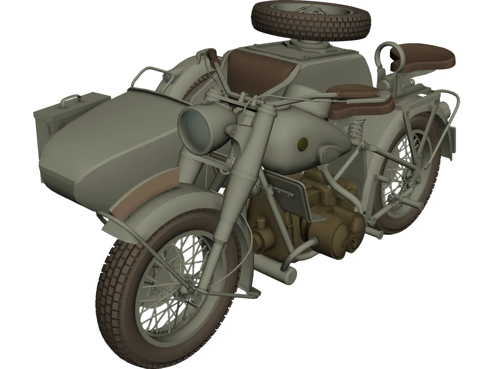 BMW R75 3D Model