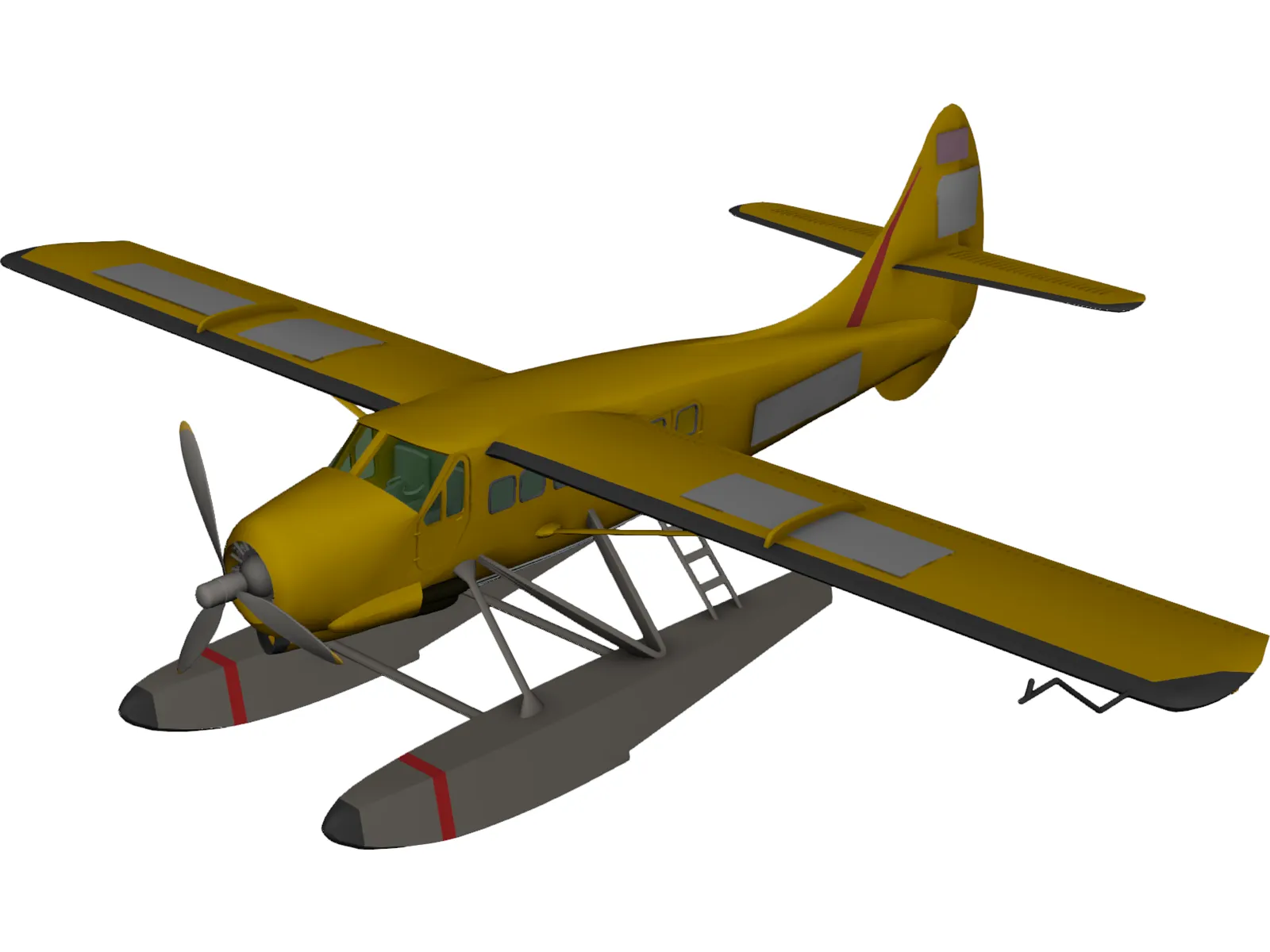 de Havilland Canada DHC-3 Otter 3D Model