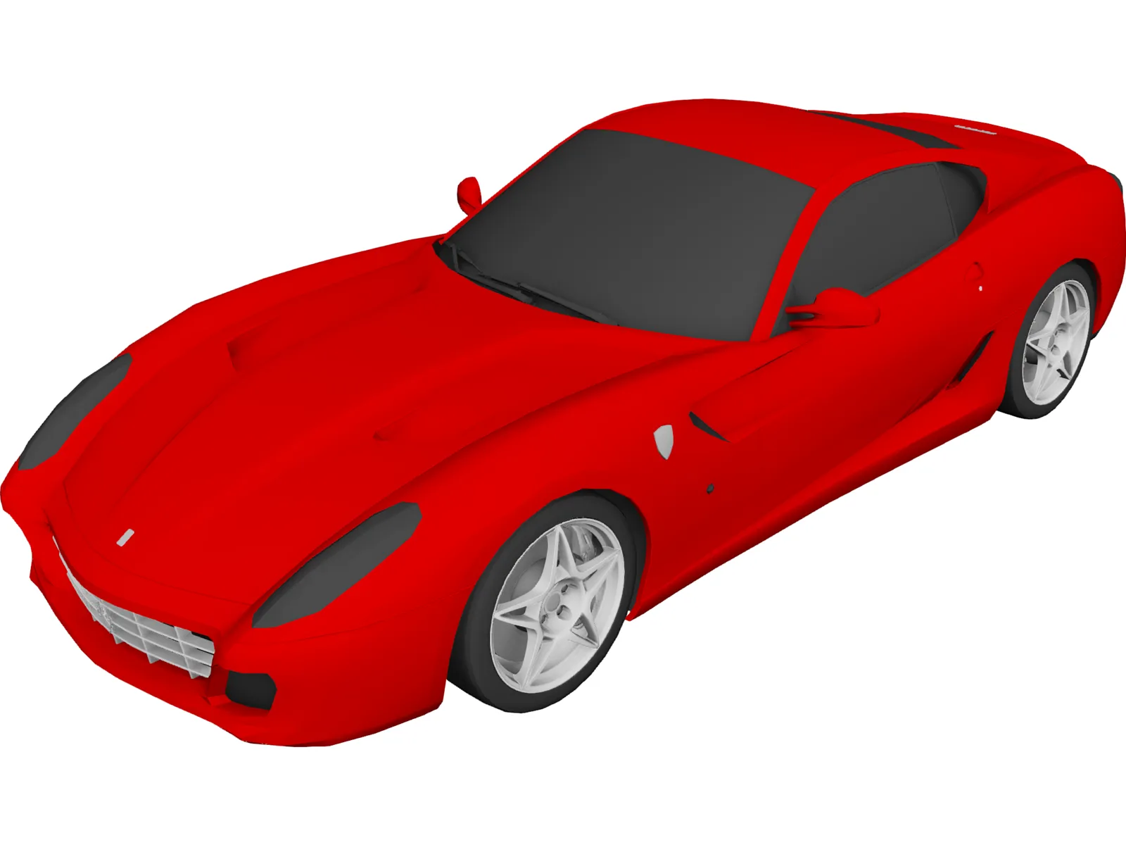 Ferrari 599 GTB Fiorano 3D Model