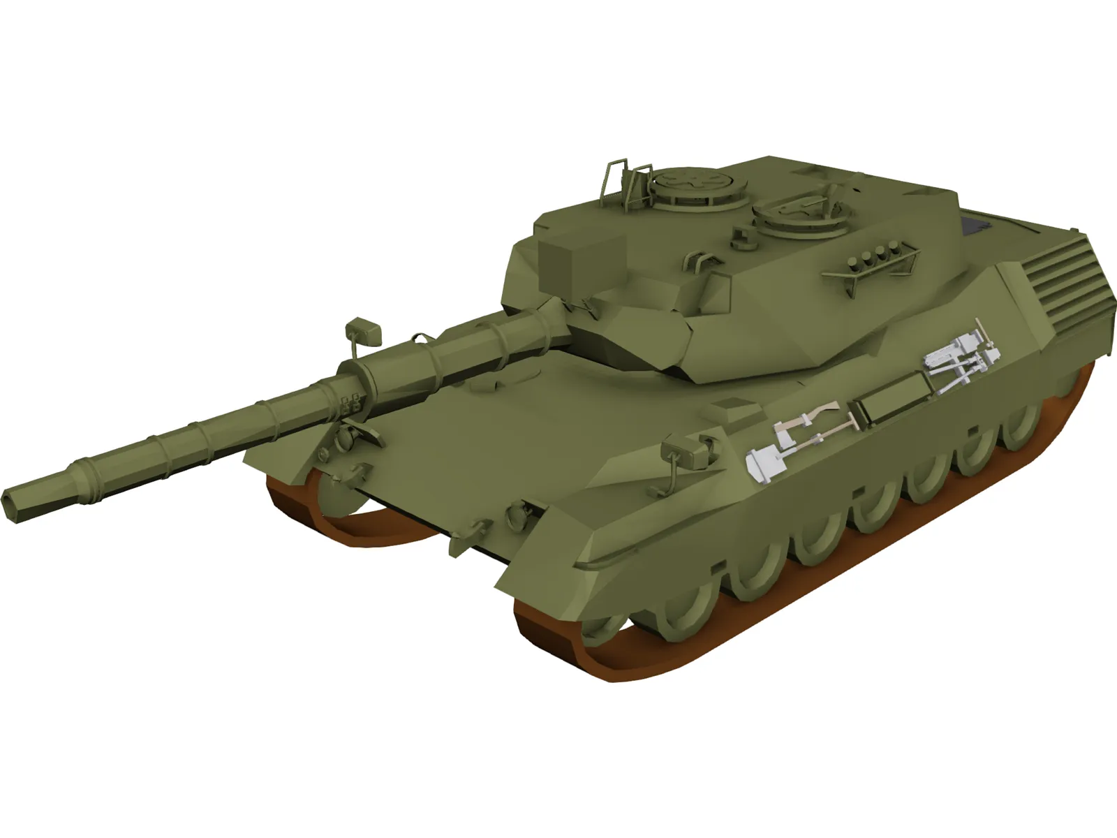 Leopard 3D Model