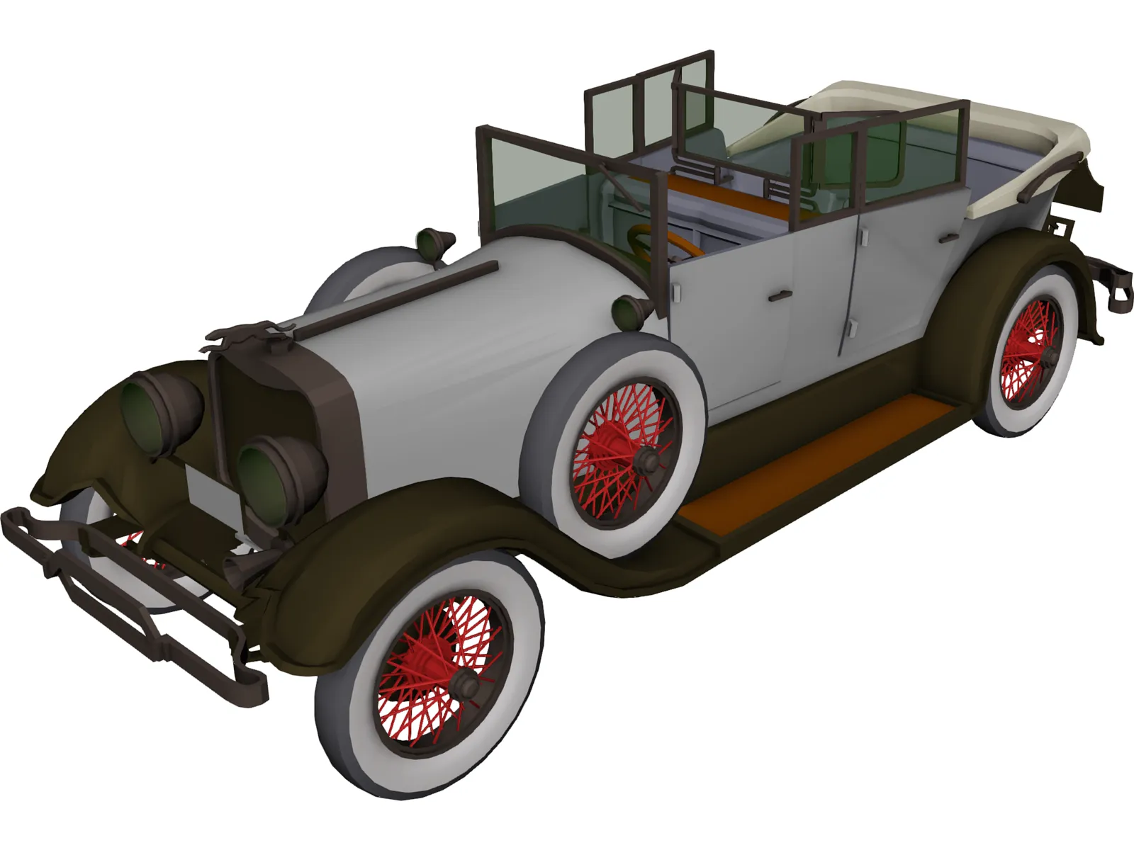 Lincoln 3D Model